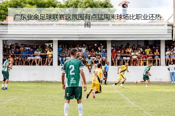 广东业余足球联赛这氛围有点猛周末球场比职业还热闹