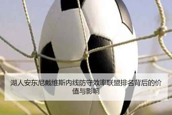 湖人安东尼戴维斯内线防守效率联盟排名背后的价值与影响